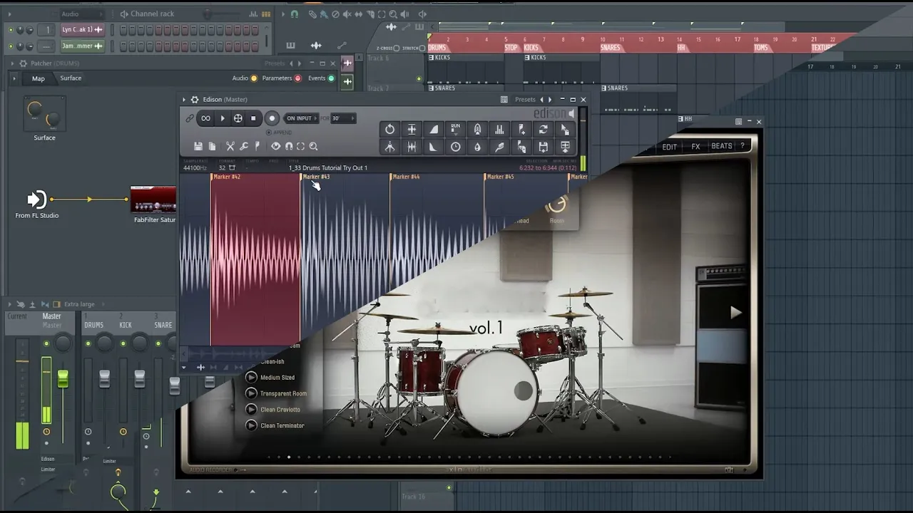 BUUNSHIN ｜ Drum Break Production [Tutorial ]