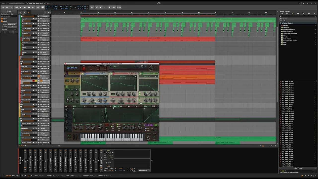 FADE BLACK ｜ Bassline Design & []