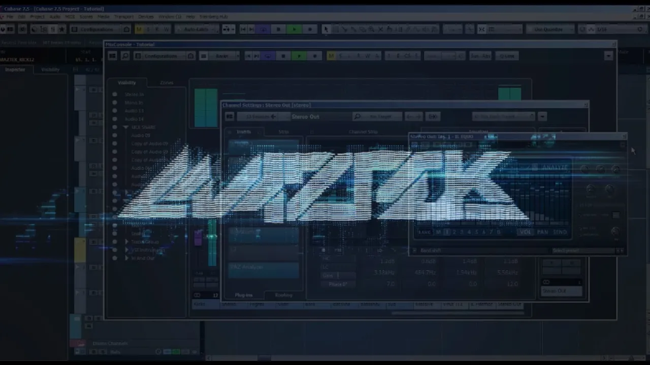 MAZTEK｜｜ TUTORIAL Pt 1 ｜ DRUMS ｜