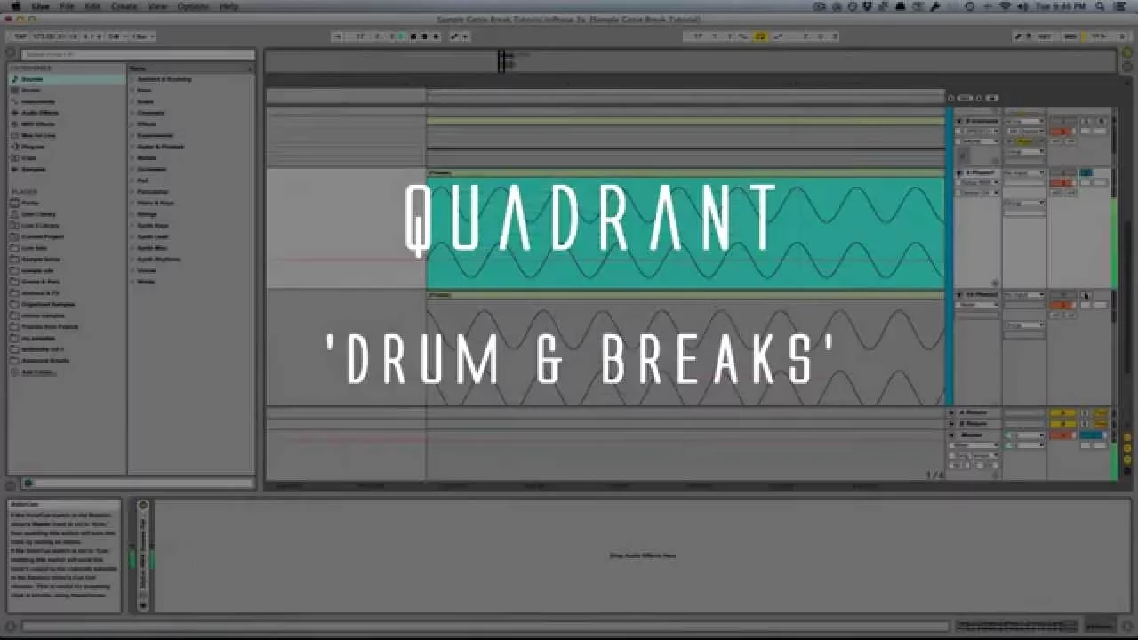 QUADRANT ｜ Drum & Breaks Tutorial